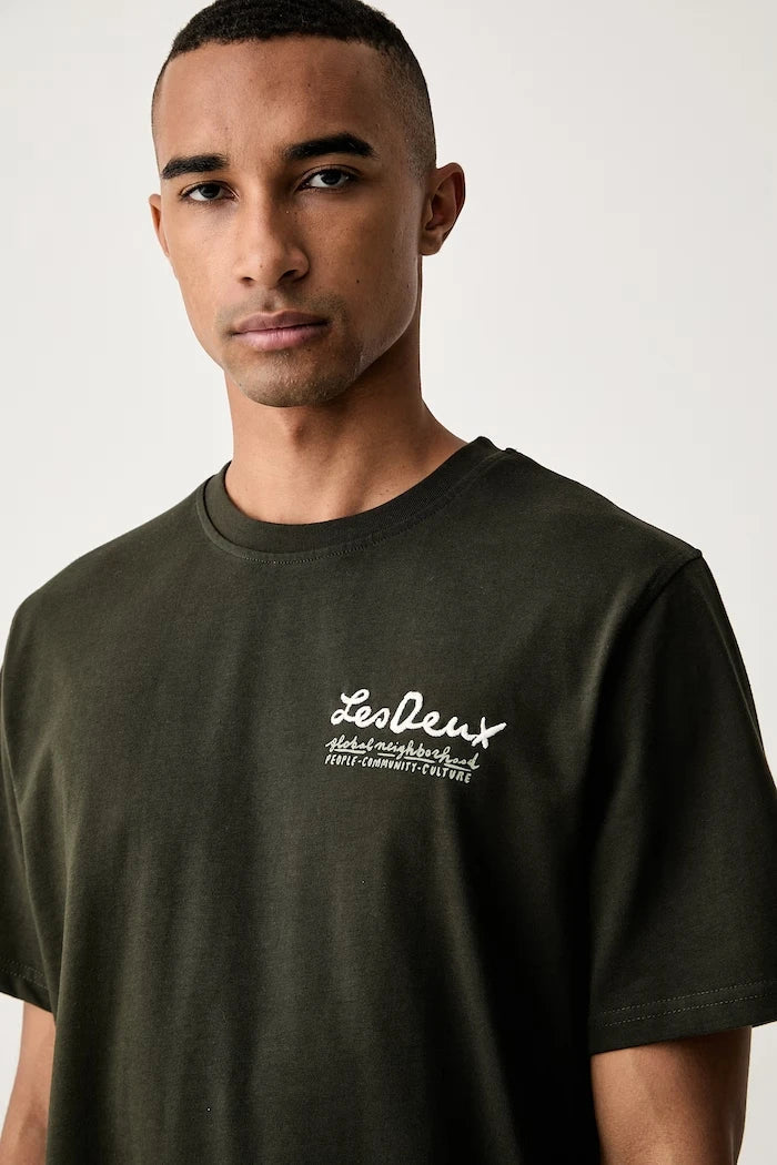 Camiseta de algodón para hombre Les Deux