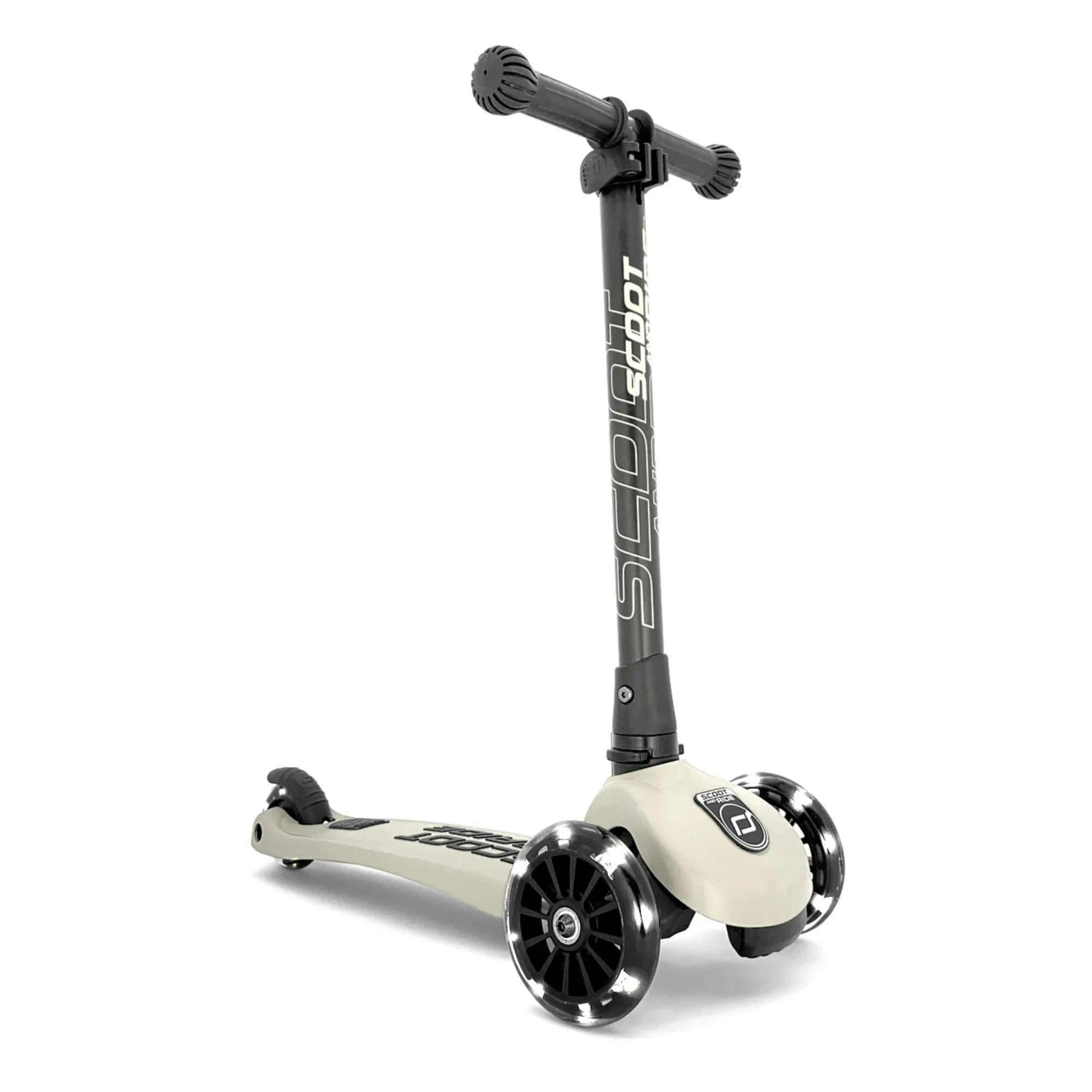 Scoot & Ride - Patinete Highwaykick 3 LED | Gris claro