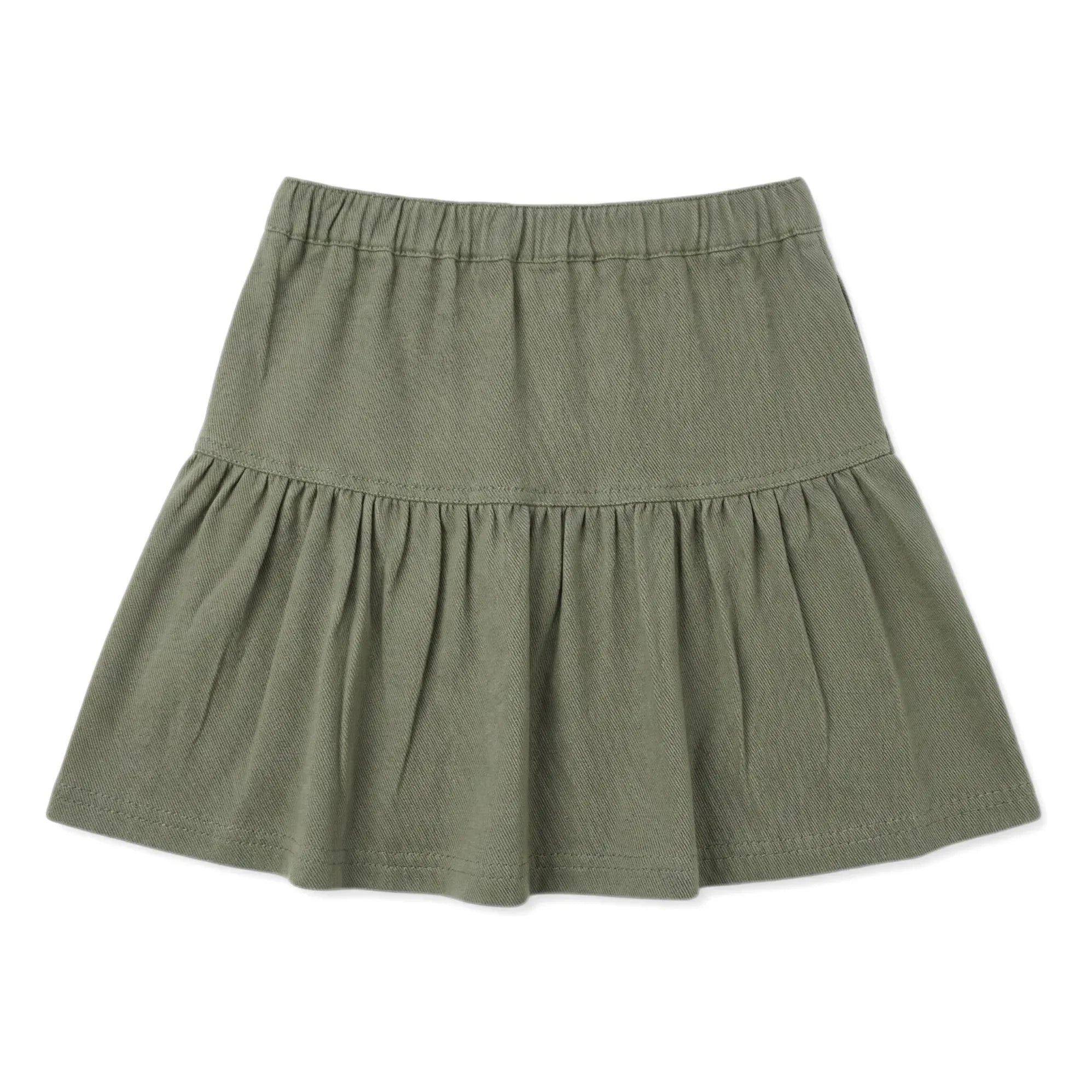 Hundred Pieces - Falda Kaya Fleurie | Verde almendra