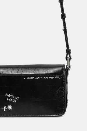 ZADIG&VOLTAIRE LE ZAZI VINTAGE GRAFFITI Bolso de piel