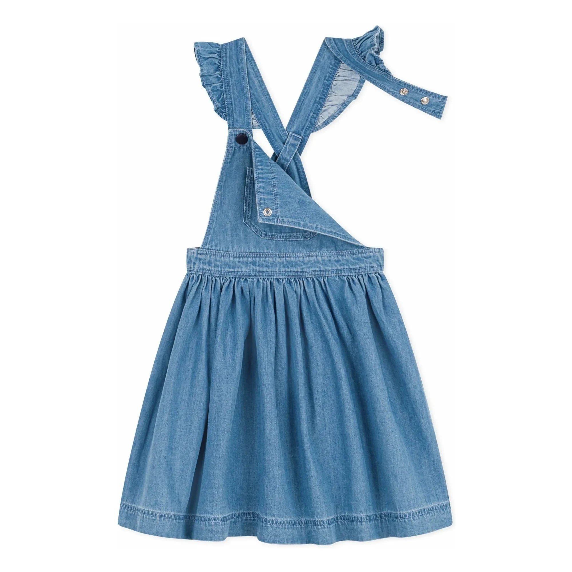 Petit Bateau - Vestido Peto | Azul