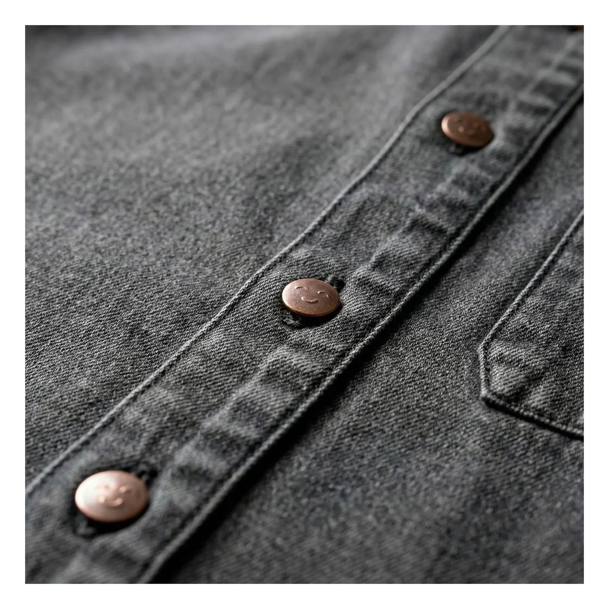 Finger in the nose - Camisa Vaquera Harper | Gris