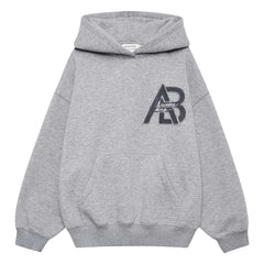 Anine Bing - Sudadera Jacie Letterman | Gris jaspeado
