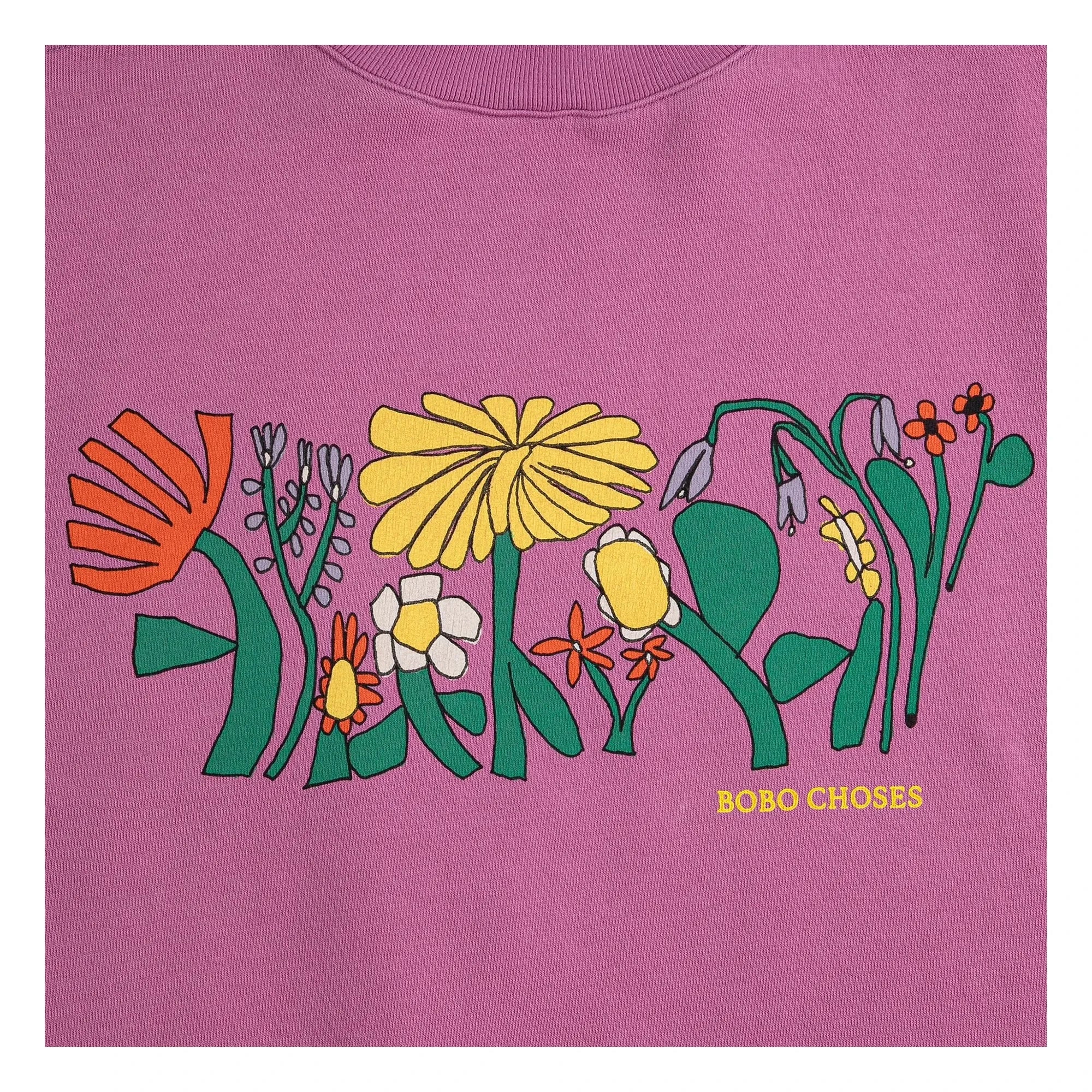 Bobo Choses - Sudadera Color Herbalis Algodón Orgánico | Morado