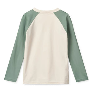 Liewood - Camiseta Noah con Protección UV Fibras Recicladas | Verde