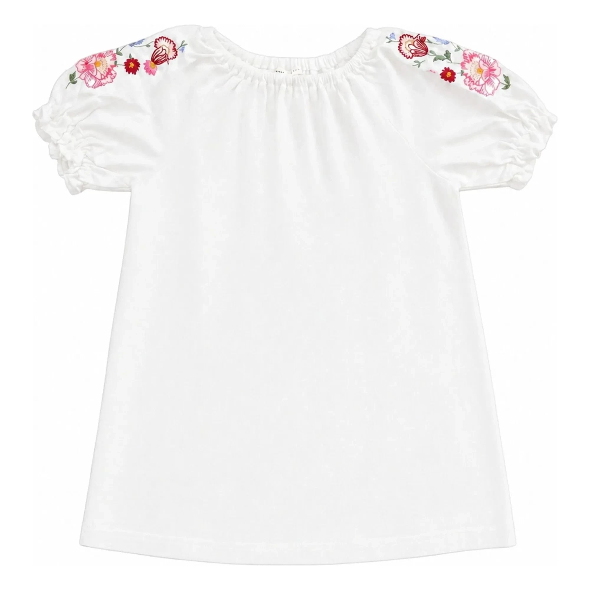 Babe & Tess - Vestido Carola con cadena bordada | Crudo