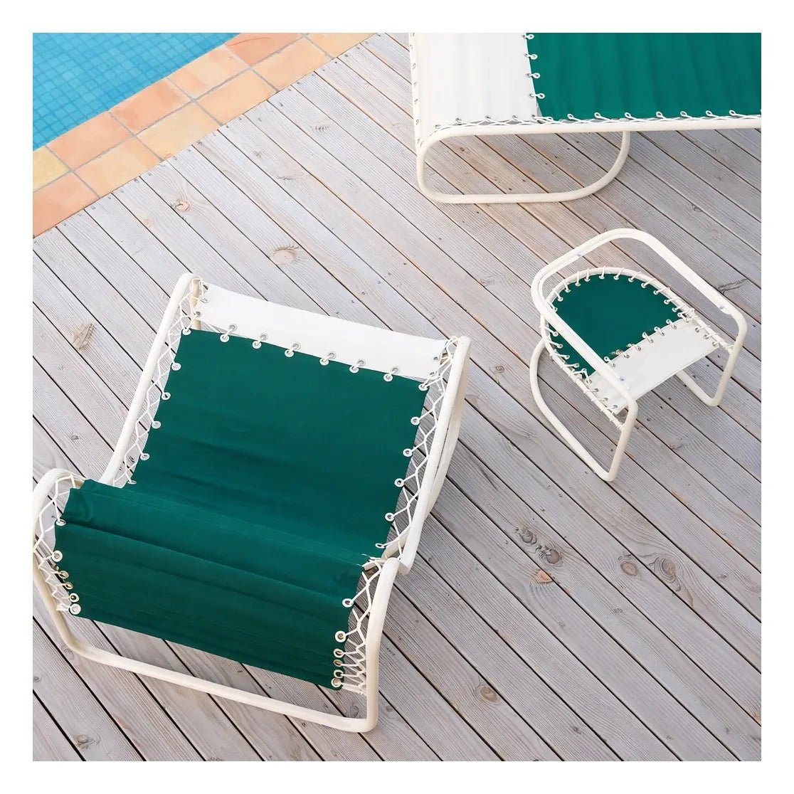 Honoré - Sillón de Exterior Campo | Forest Green