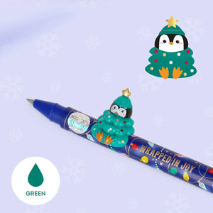 Legami - Set de 2 Bolígrafos con Adornos de Animales - Jingle All Way