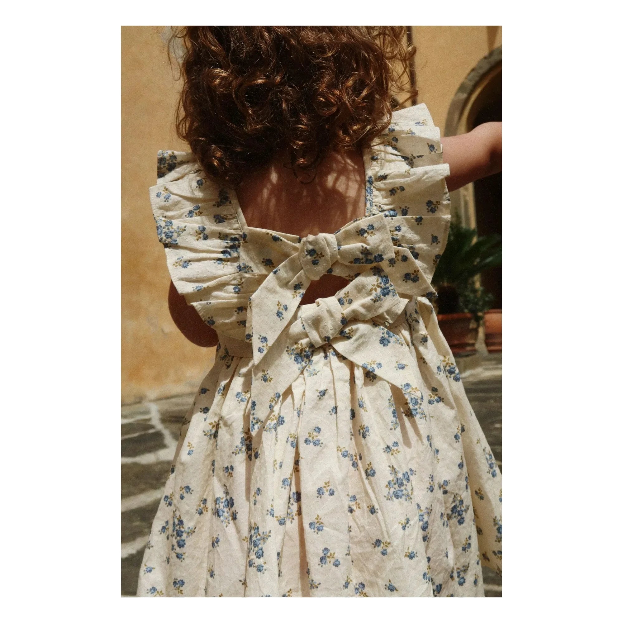 Konges Sløjd - Vestido de algodón orgánico Cianna | Crudo