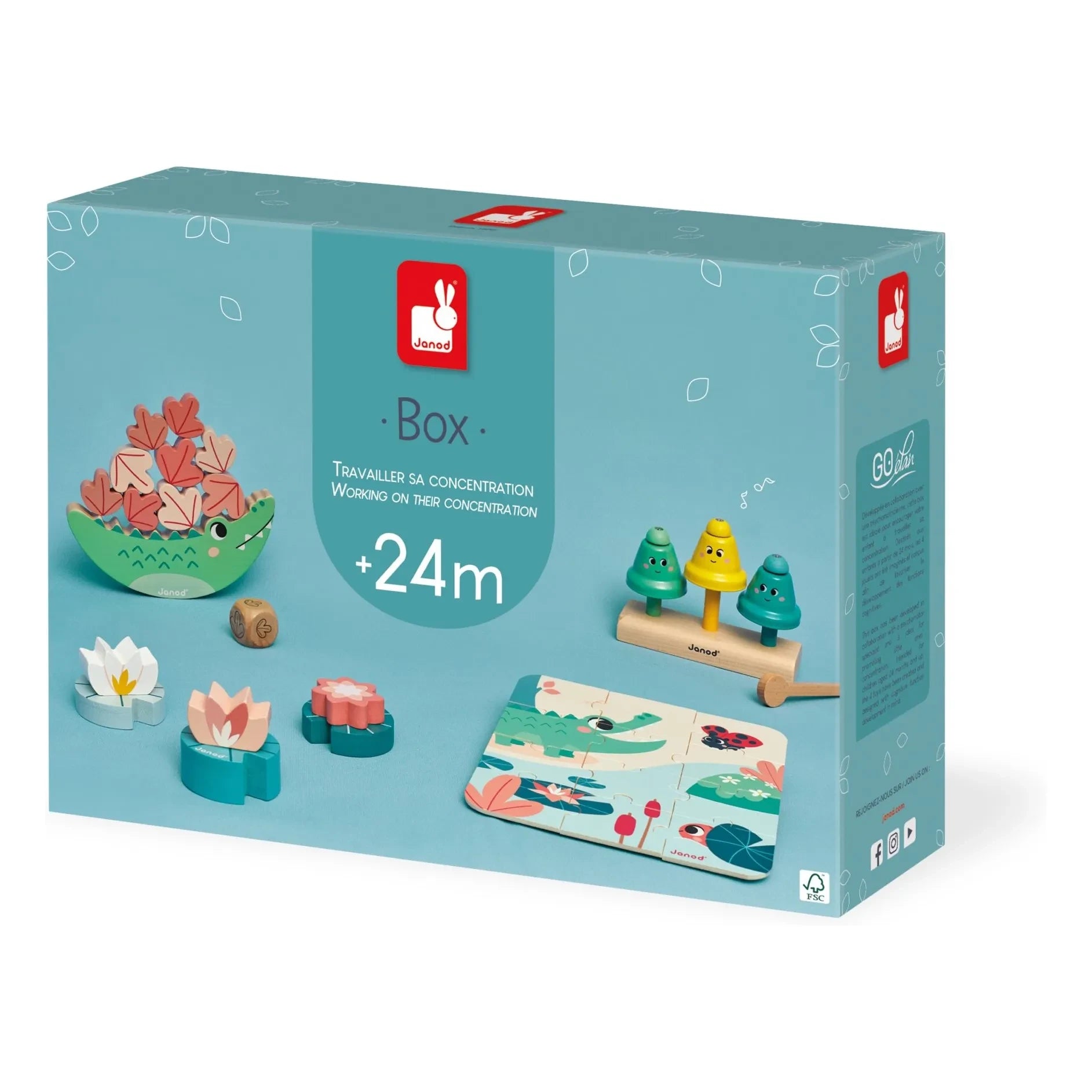 Janod - Set de regalo de 24 meses