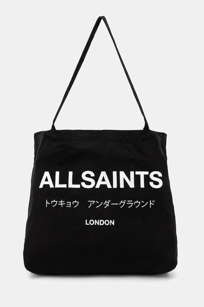 Bolso de algodón AllSaints 38 x 35 x 12 cm