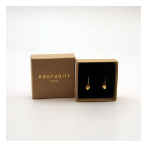 Adorabili - Pendientes Corazón | Oro