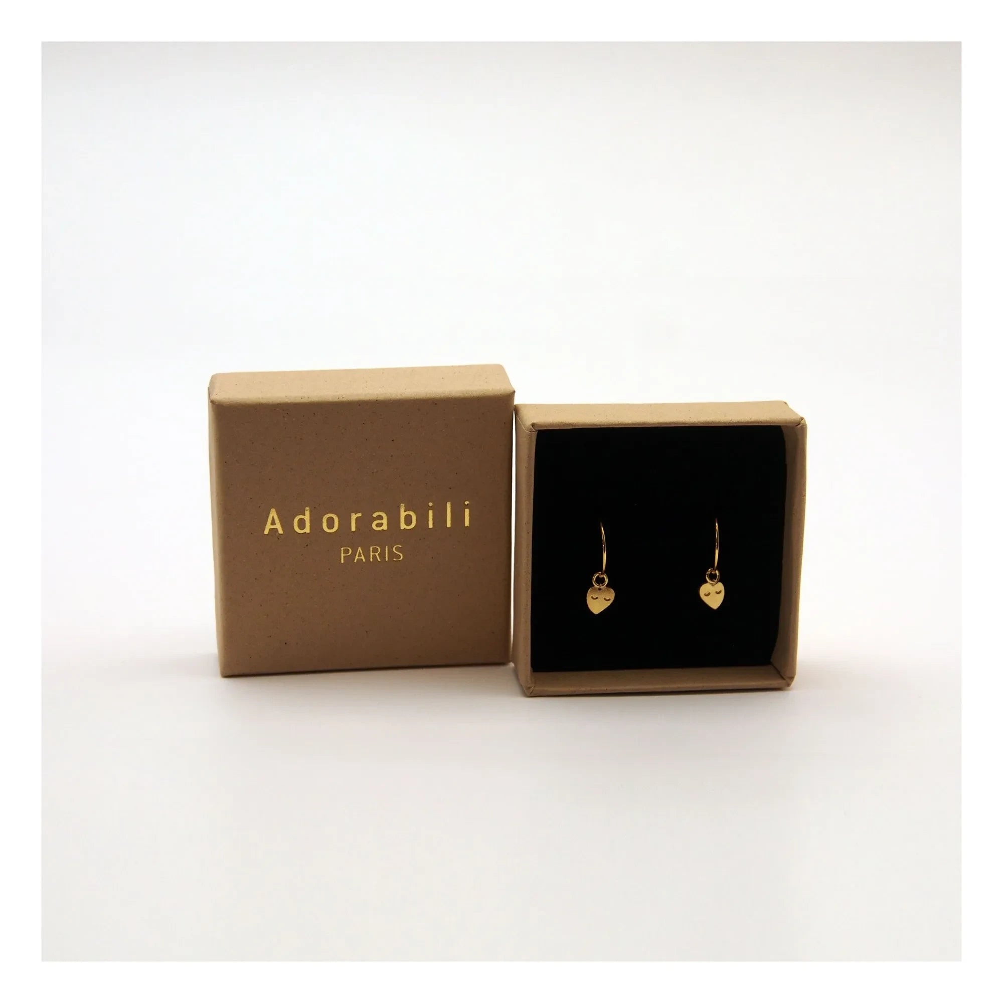 Adorabili - Pendientes Corazón | Oro