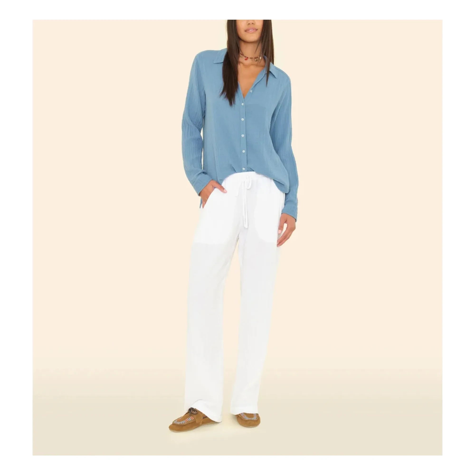 Xirena - Pantalones Devon | Blanco