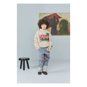 The Animals Observatory - Boxfish Jersey Coche | Crema