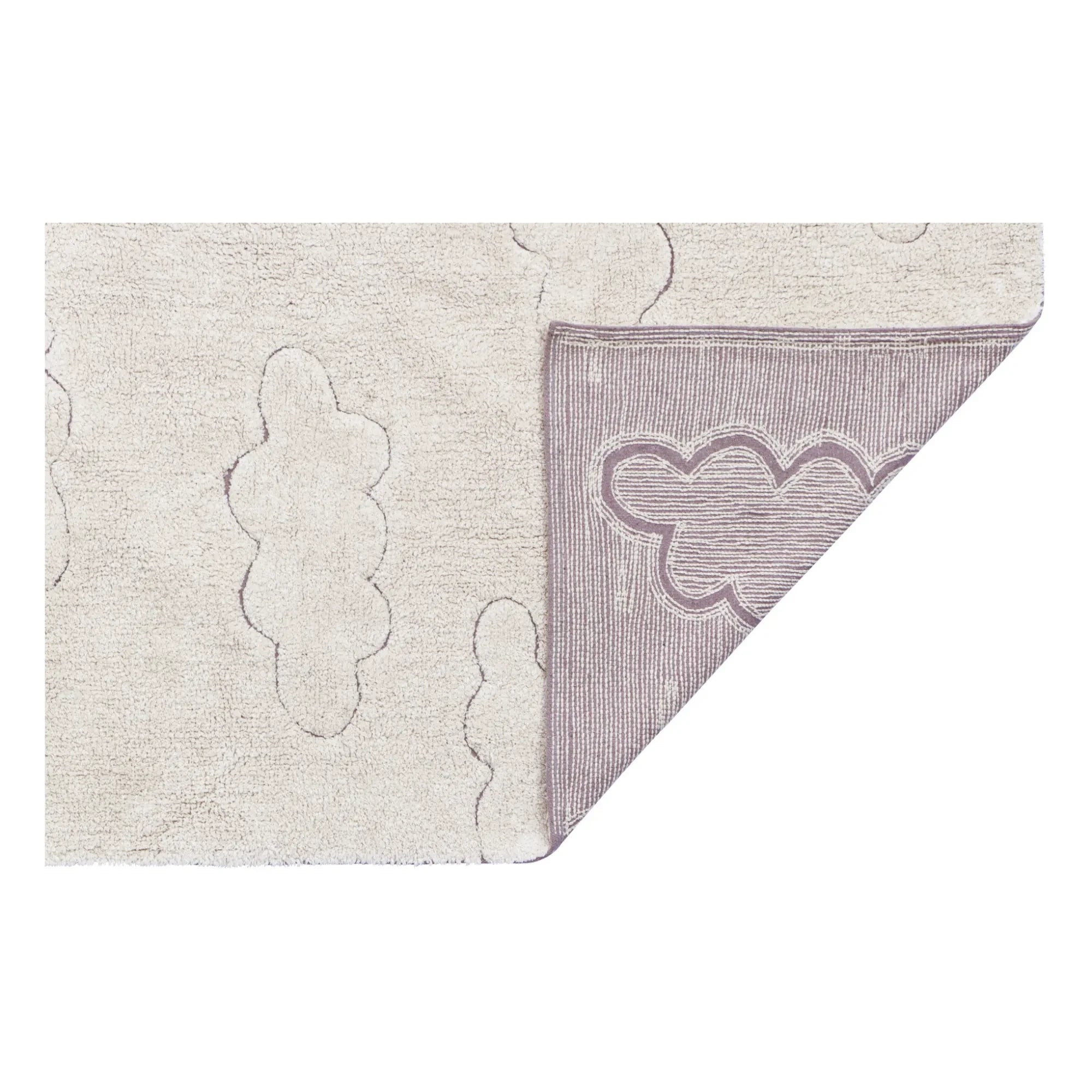 Lorena Canals - Alfombra Cloud RugCycled | Crudo