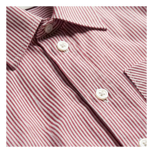 Finger in the nose - Camisa a rayas Rogue | Rojo ladrillo