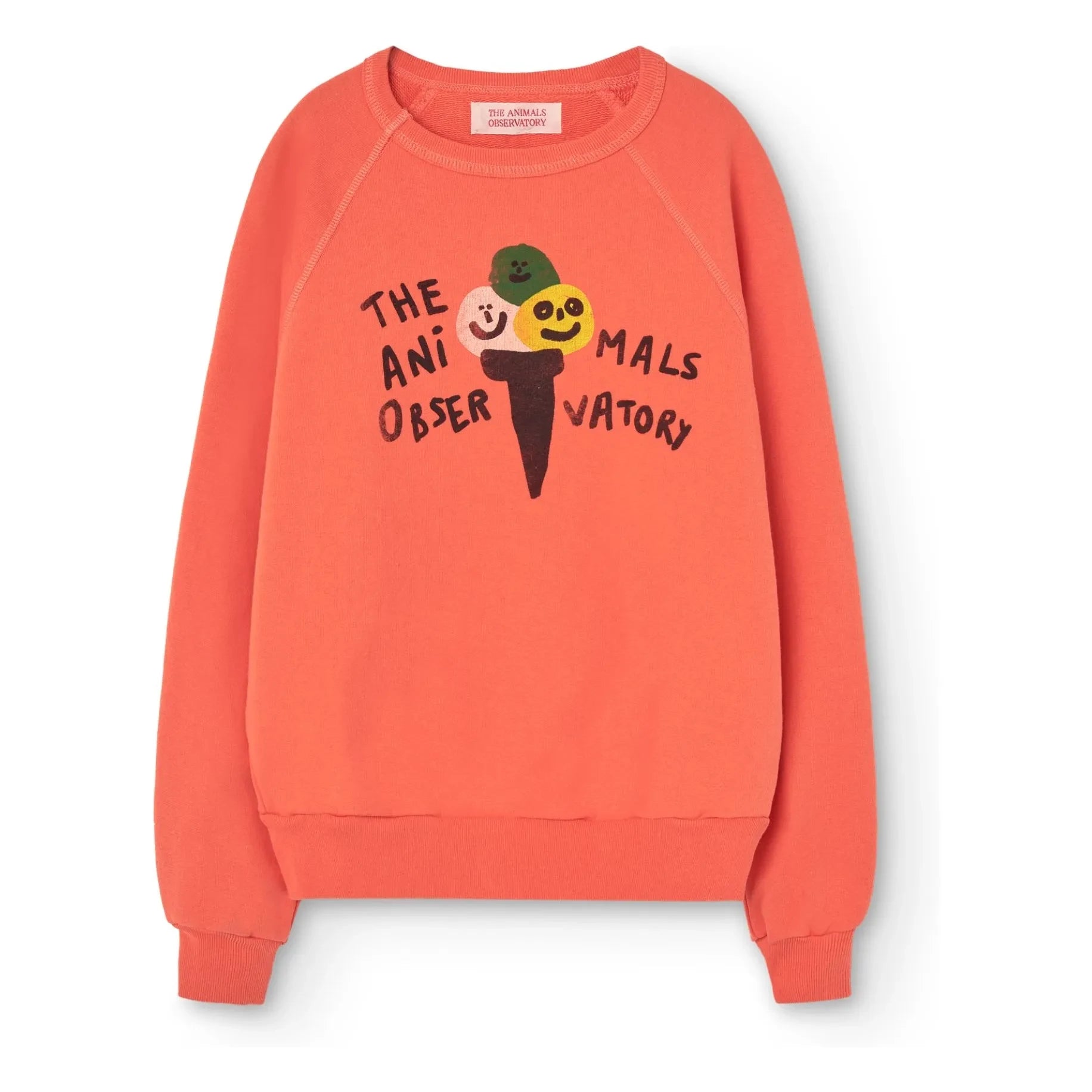 The Animals Observatory - Sudadera Shark Glace | Coral