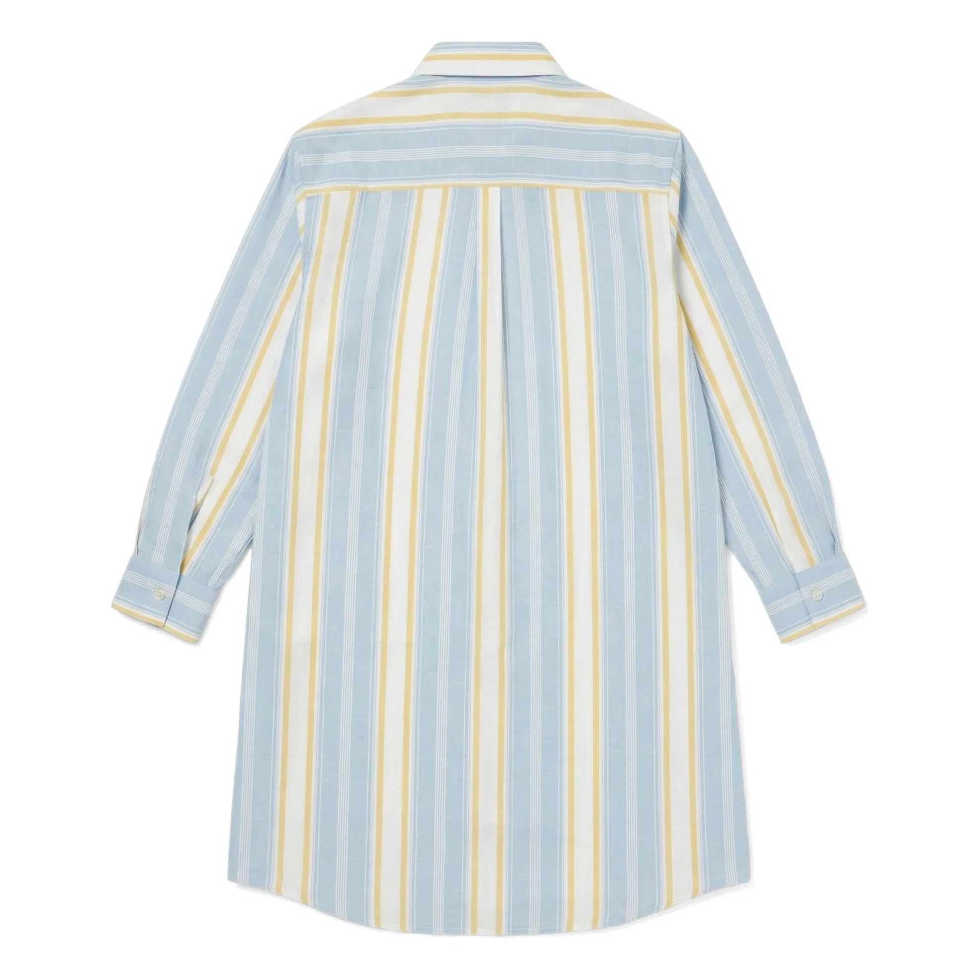 Smallable Kid - Vestido camisero de rayas Leya | Azul claro