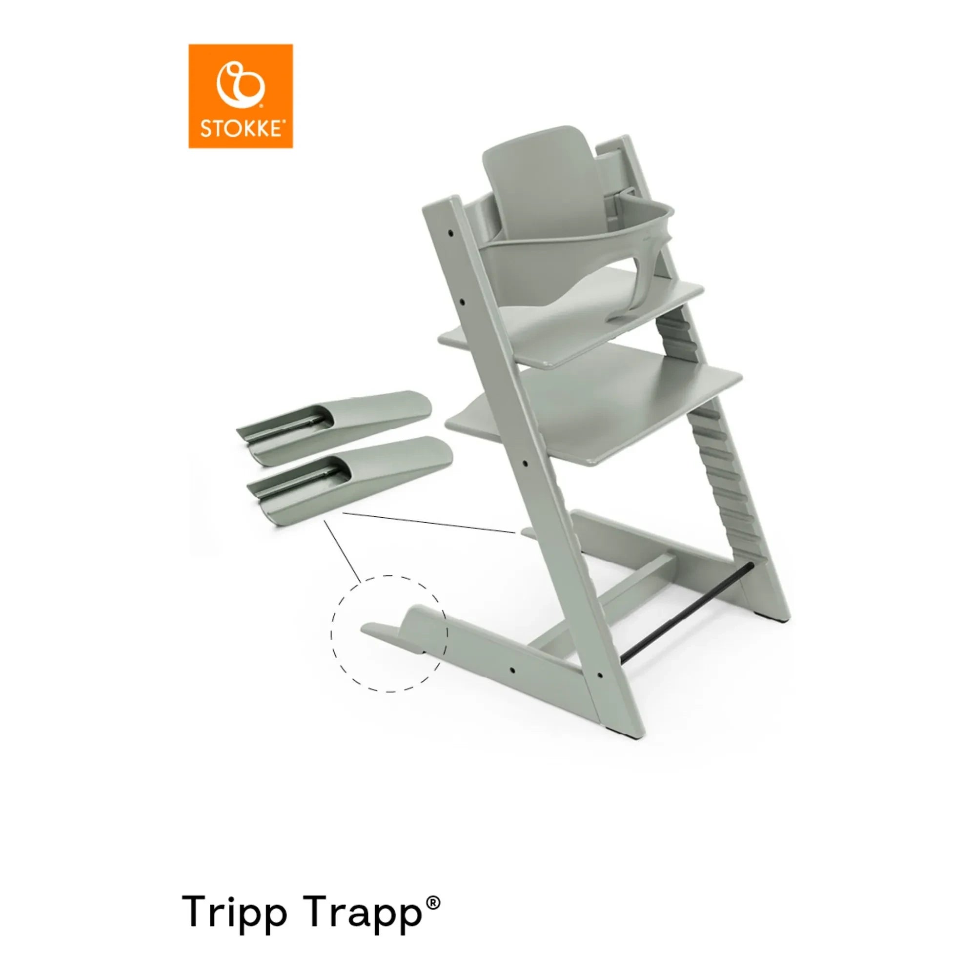 Stokke® - Tripp Trapp® Baby Set² | Azul hielo