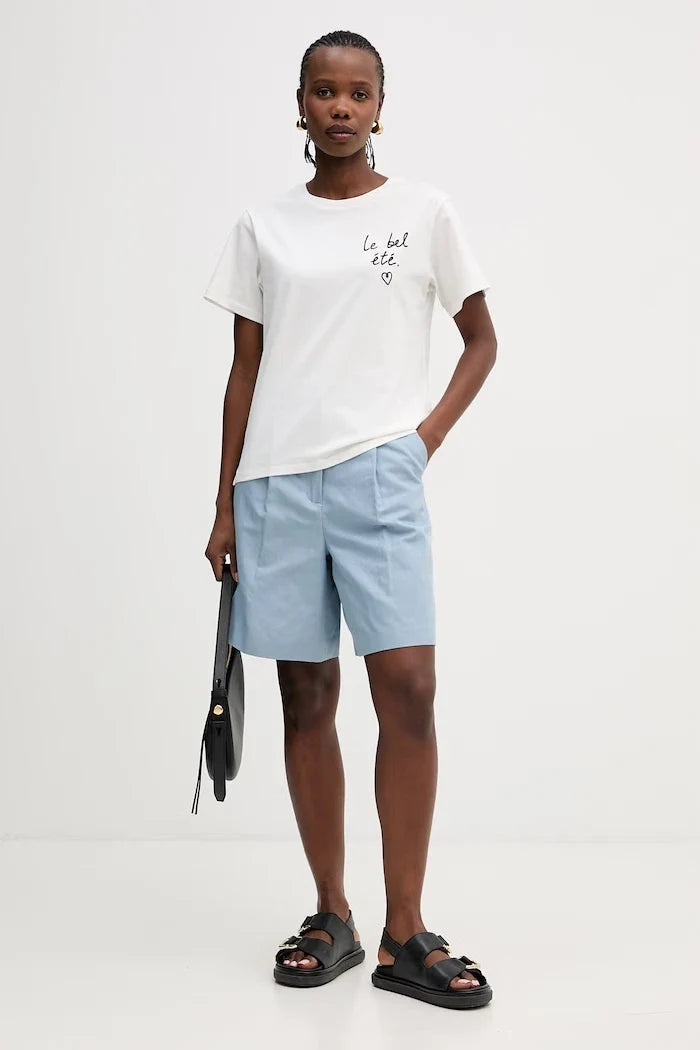 Camiseta de algodón BORA de Weekend Max Mara