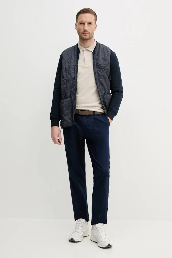 Camiseta de algodón para hombre con cuello Barbour ESSENTIALS