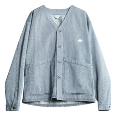 Wooden Store - Cárdigan chaqueta Loco | Azul grisáceo