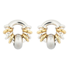Sigal - Pendientes infantiles Donuts | Plata