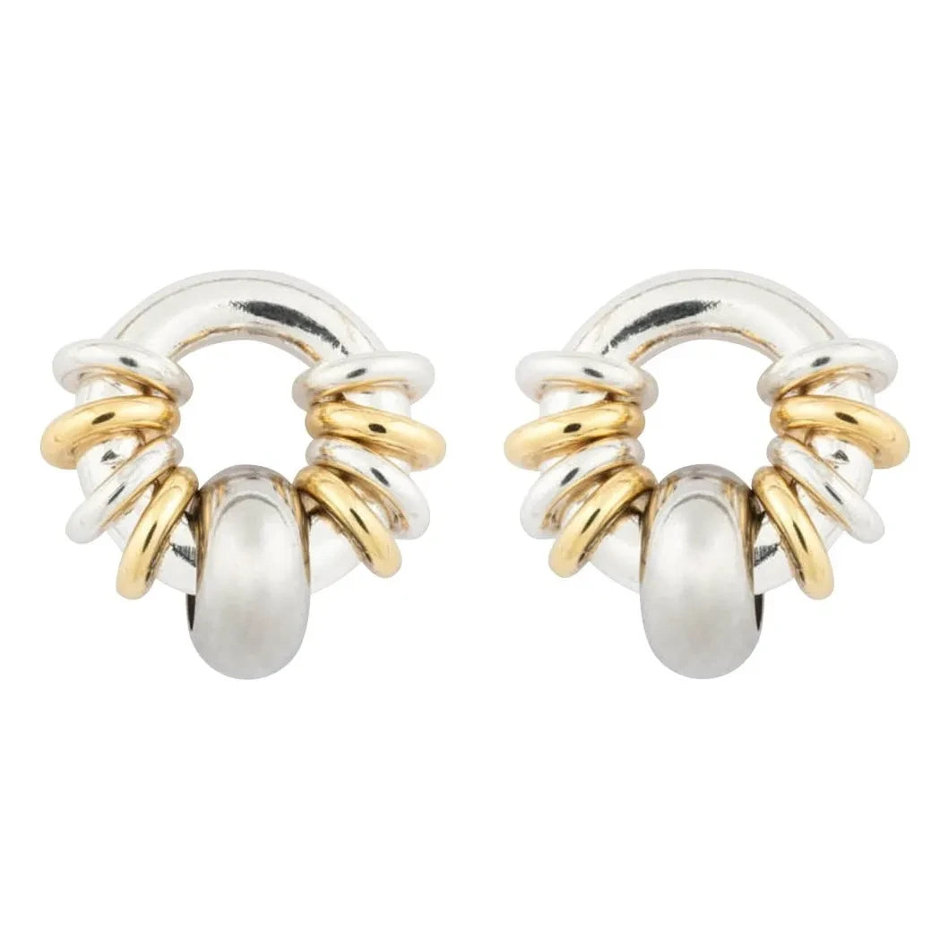 Sigal - Pendientes infantiles Donuts | Plata