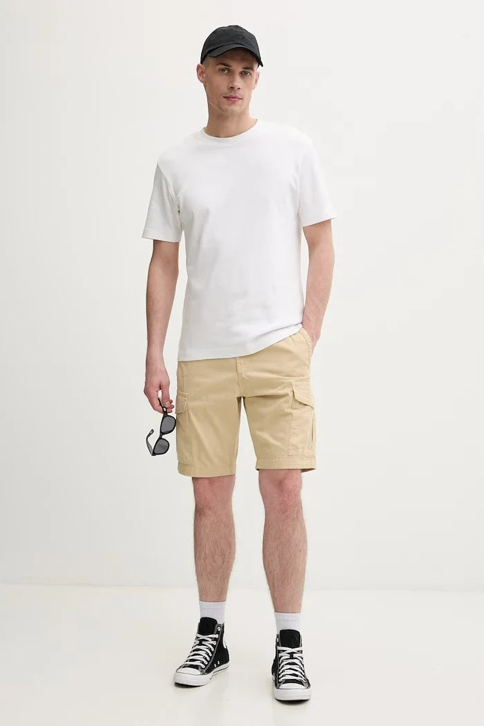 Napapijri Pantalones Cortos Cargo de Algodón para Hombre N-Deline