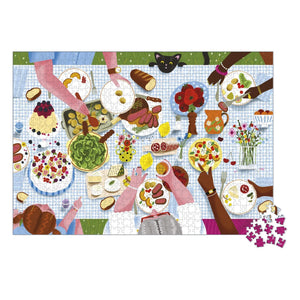 Janod - Puzle Comida Familiar - 1000 Piezas