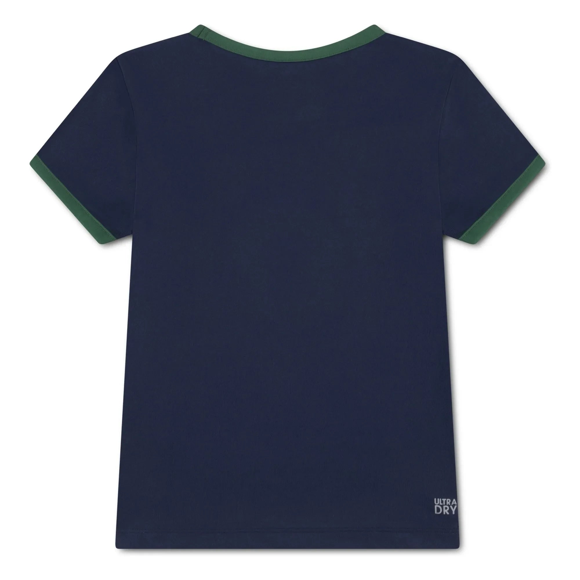 Lacoste - Polo deportivo de fibra reciclada con cuello en contraste | Azul marino