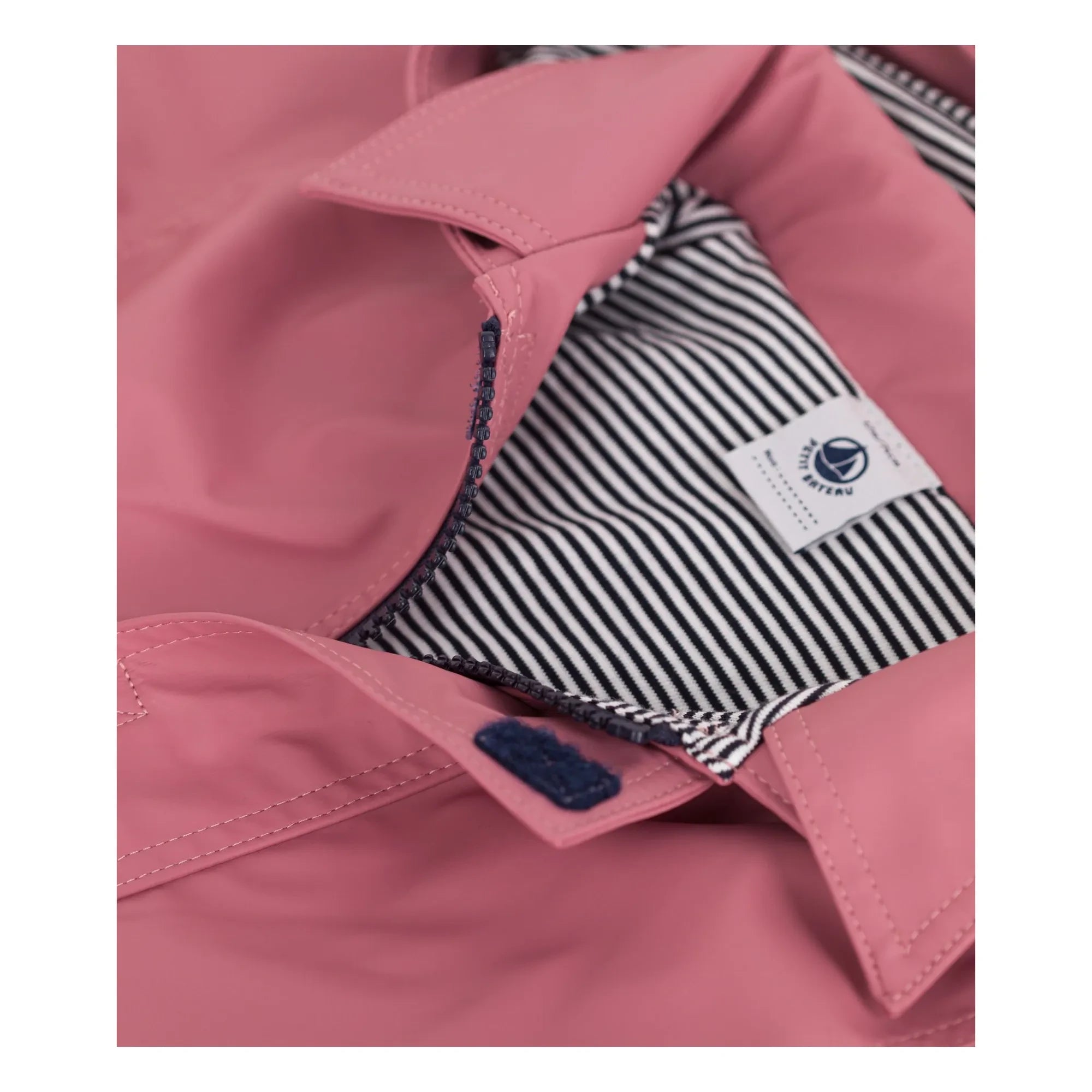 Petit Bateau - Chubasquero icónico de bebé | Rosa