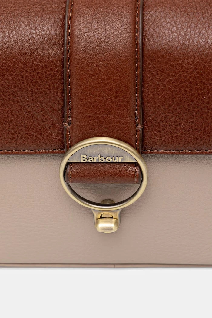 Bandolera de piel Rosa de Barbour para mujer