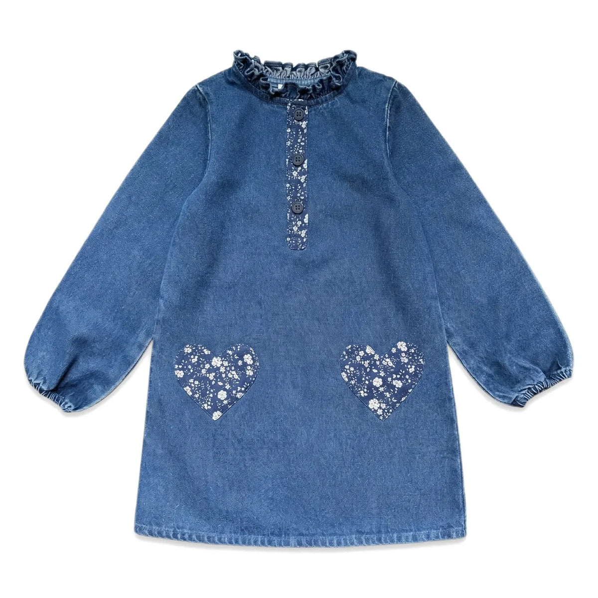 Louis Louise - Sylvie Denim Elbise | Mavi