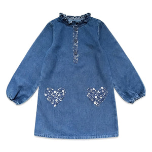 Louis Louise - Sylvie Denim Elbise | Mavi