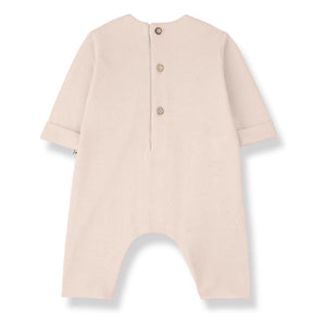 1+ en la familia - Mono Pointelle Margot | Beige rosado