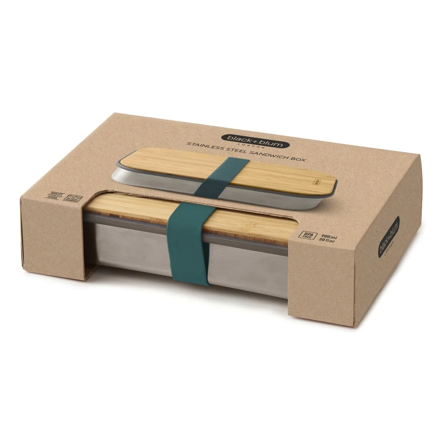 Black + Blum - Sandwichera de acero inoxidable | Azul