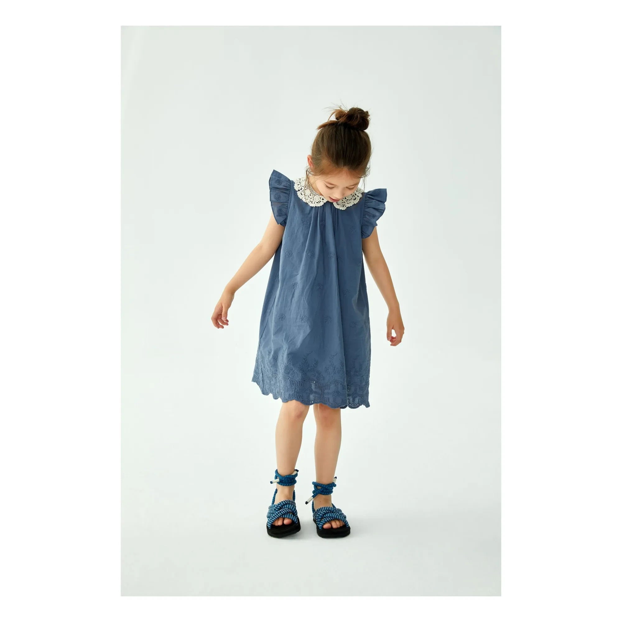 C'era Una Volta - Vestido Antonella | Gris azulado