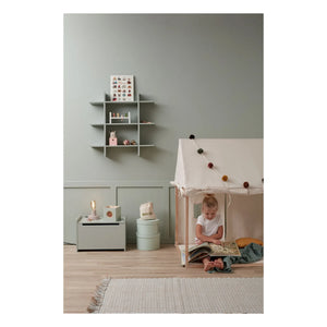 Kid's Concept - Casa de Algodón y Madera | Blanco Roto