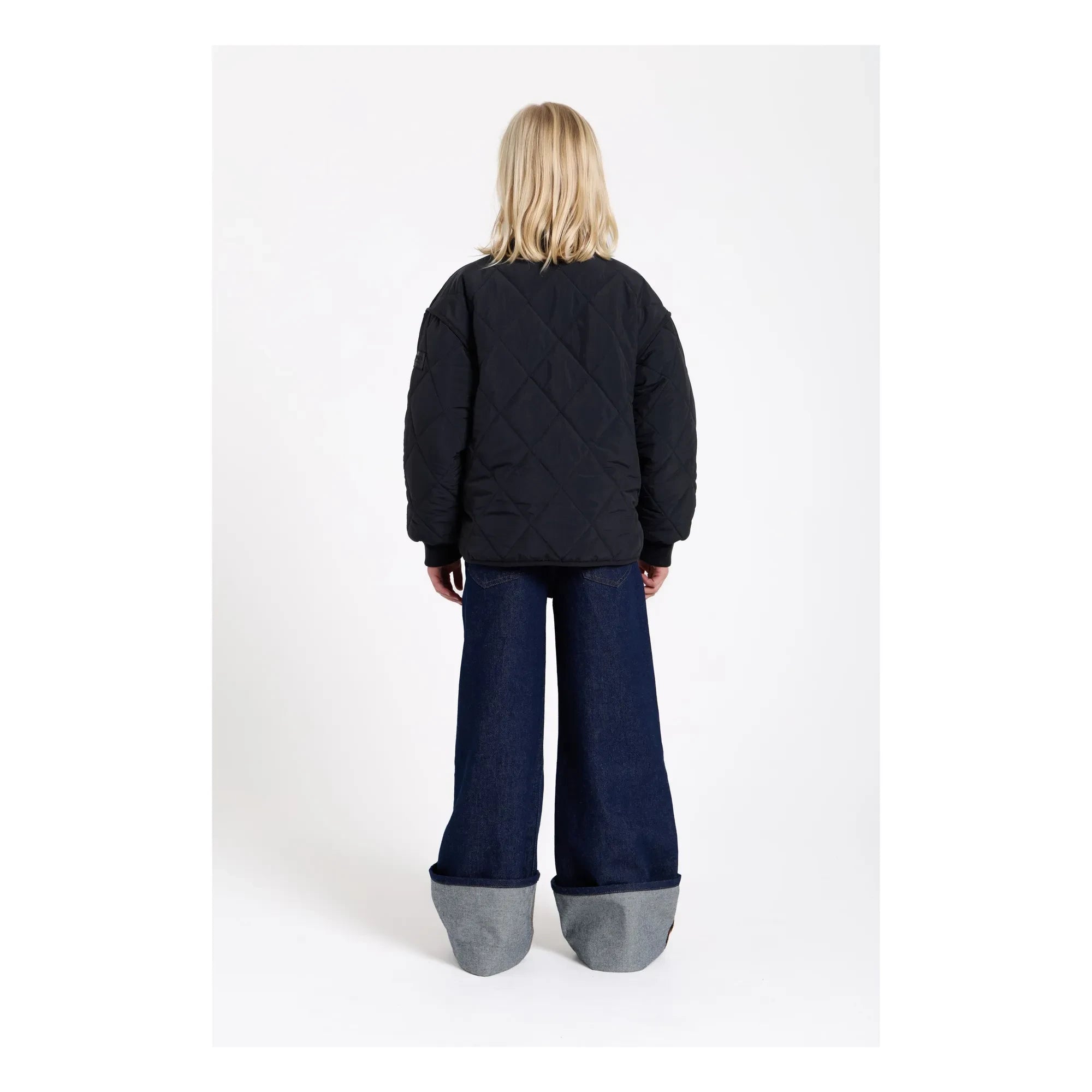 Finger in the nose - Bomber acolchado Braidy | Negro