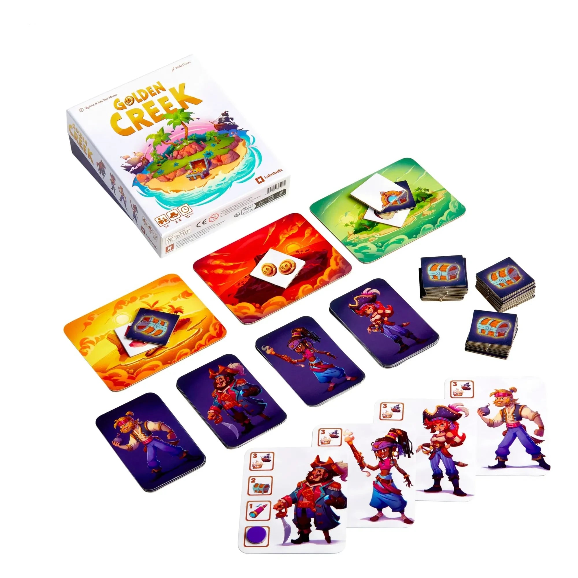 Laboludic - Juego de estrategia Golden Creek