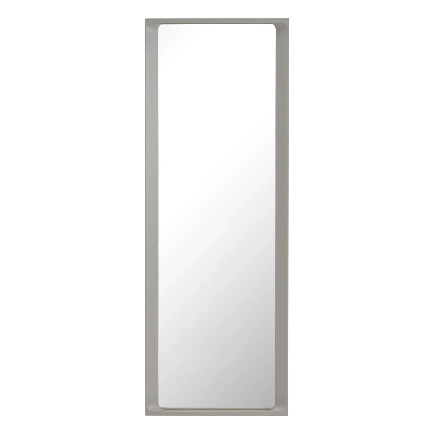 Muuto - Espejo arqueado, cobre Rhys | Gris claro