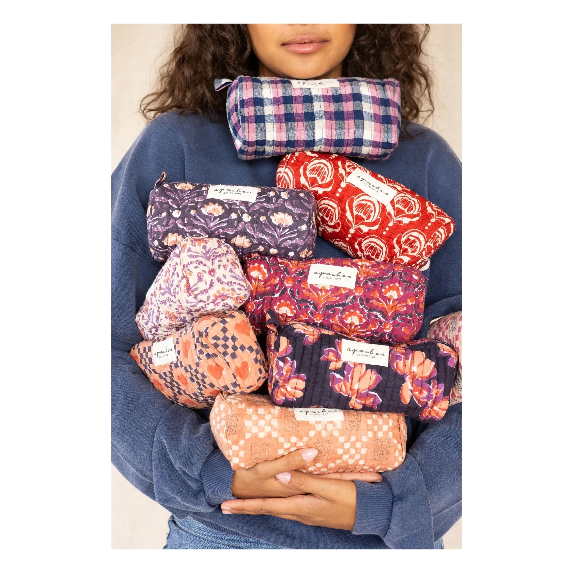 Apaches - Opal Estuche Acolchado | Rosa