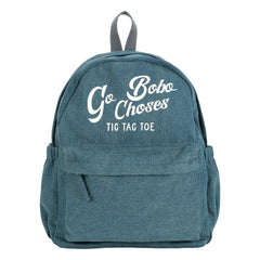 Bobo Choses - Mochila vaquera de algodón orgánico | Azul