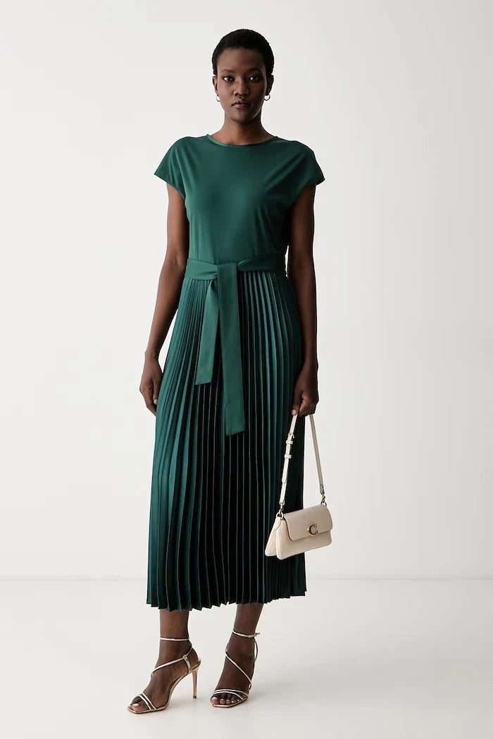 Weekend Max Mara Vestido Acampanado de Lyocell WKDGELA