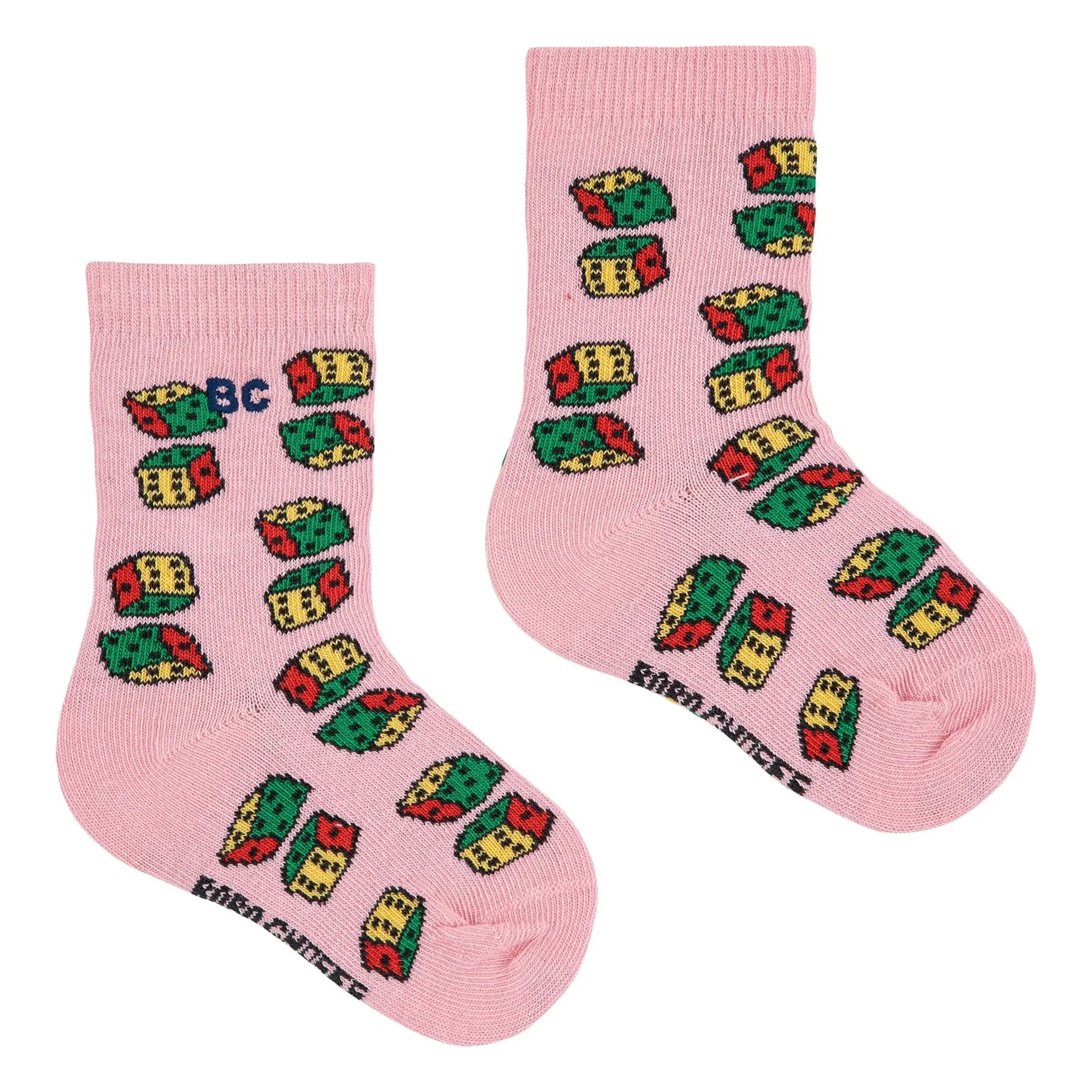 Bobo Choses - Calcetines Dés de algodón orgánico | Rosa