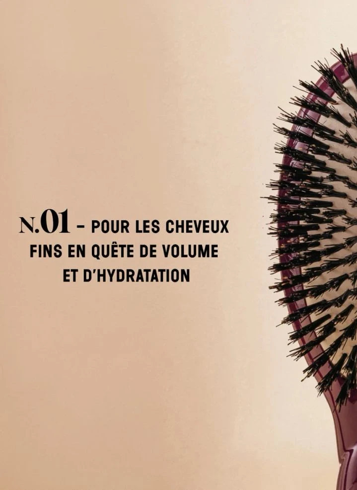La Bonne Brosse - L'Universelle Cepillo para el Cabello No. 01 - Cuidado y Brillo | Berenjena