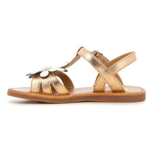 Sandalias Pom d'Api - Plagette Big Flo | Rosa dorado