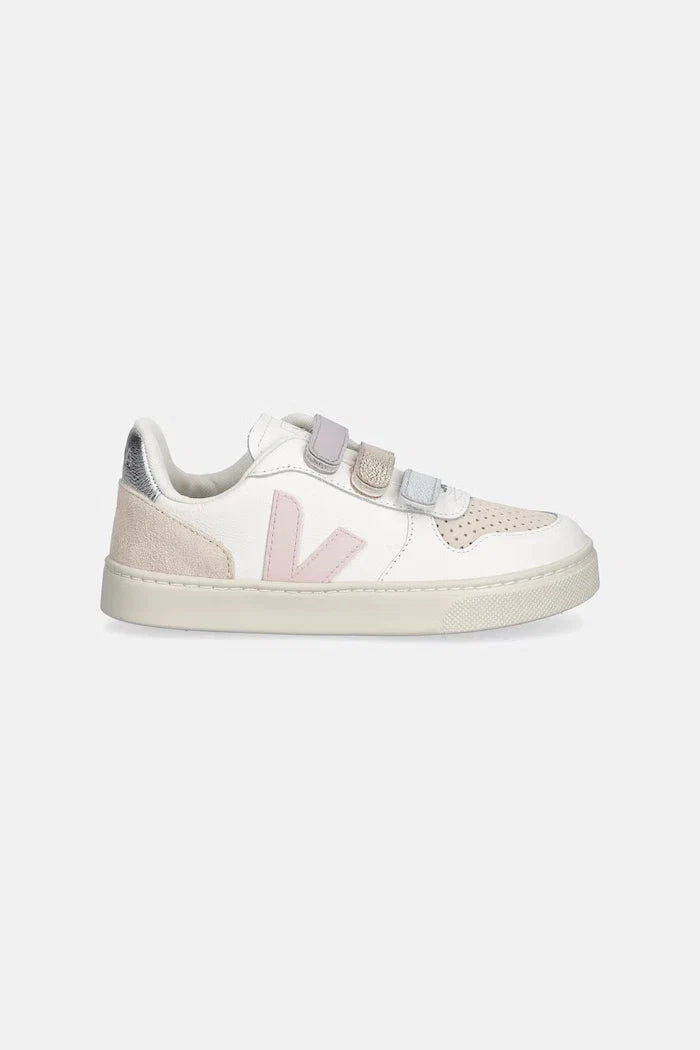 Zapatillas deportivas de piel para niño Veja Small V-10